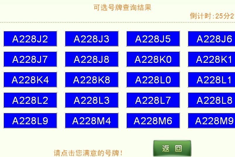 车牌申请指南