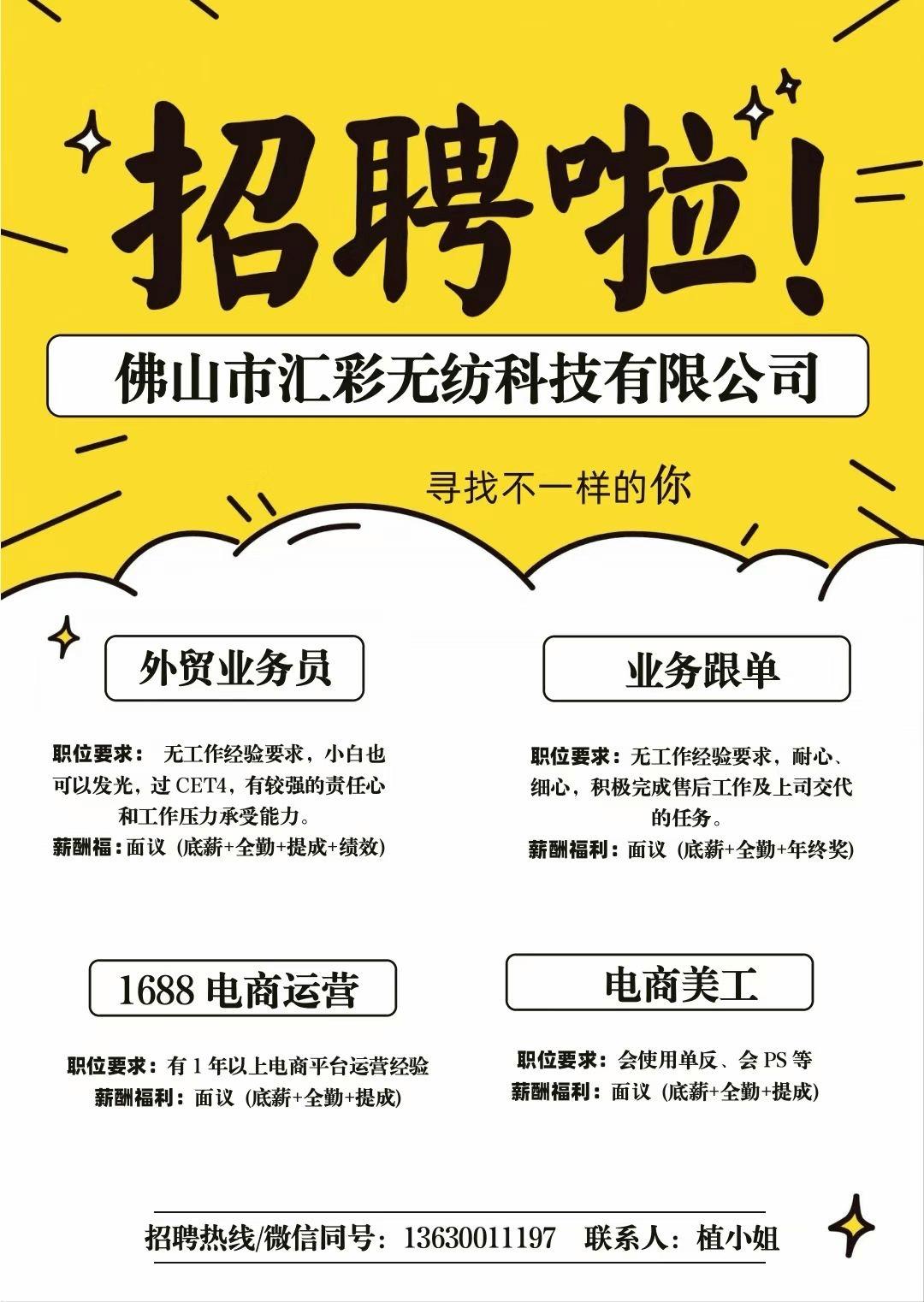 洗水行业招聘趋势